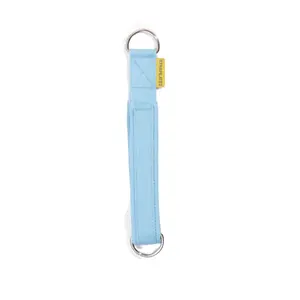 Strapilates Single Loop Straps For Reformer Workout - High-Quality Durable Material & Comfortable Grip - Versatile Pilates Equipment - Light Blue
