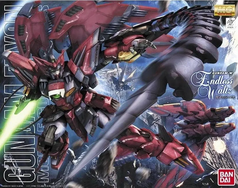 Bandai Hobby Gundam Wing Epyon Ver. EW MG 1/100 Model Kit Bandai Hobby Gundam Wing Epyon Ver. EW MG 1/100 Model Kit