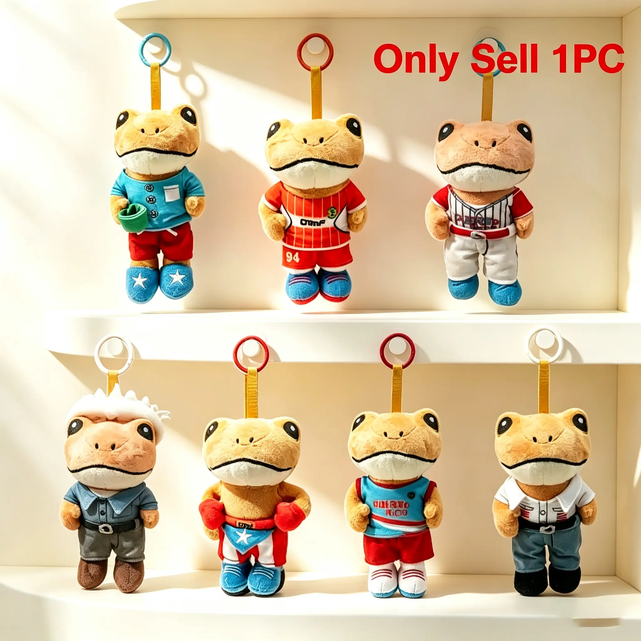 El Sapo Concho Frog Plush - Game-Inspired Soft Cartoon Frog Toy with Assorted Outfits, Novelty Plush Collectibles for Gamers, Unique Gift & Accessory, Cartoon Frog Stuffed Toys