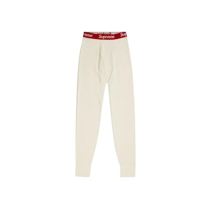 Supreme Hanes Thermal Pant (1 Pack) FW19 Natural (men) by StockX
