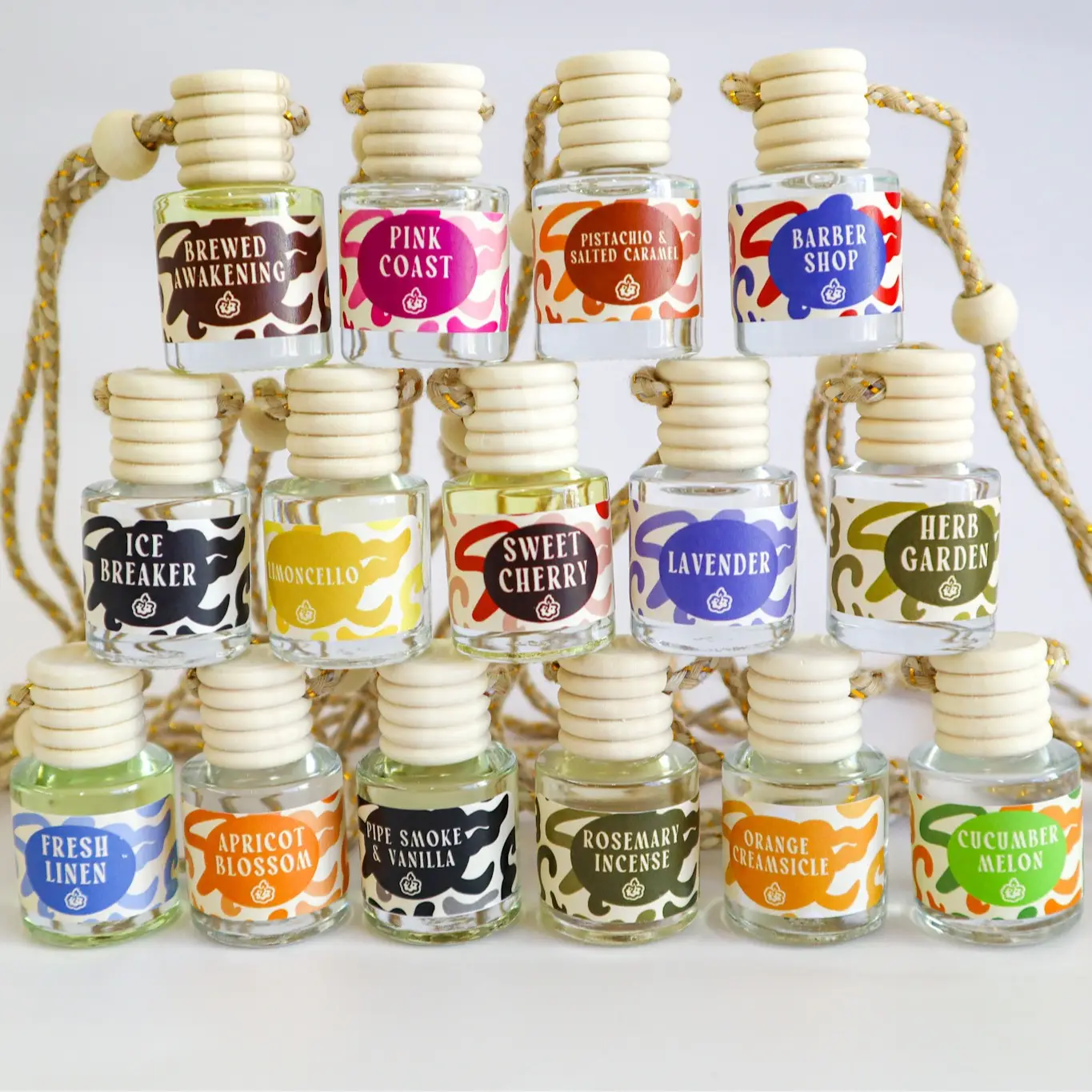 Car Fresheners - Multiple Fragrances Available | Easy to Use Car Diffuser, Car Decoration, Interior Accessories | fresh, clean,Spring Scents Available