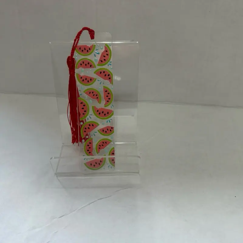 Acrylic watermelon book mark