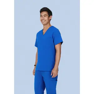 Two Pocket Top Royal Blue