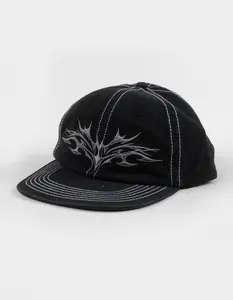 Tribal Strapback Dad Hat, Black