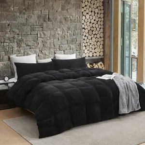 Dam Boi He Thick - Coma Inducer Comforter Set - Black