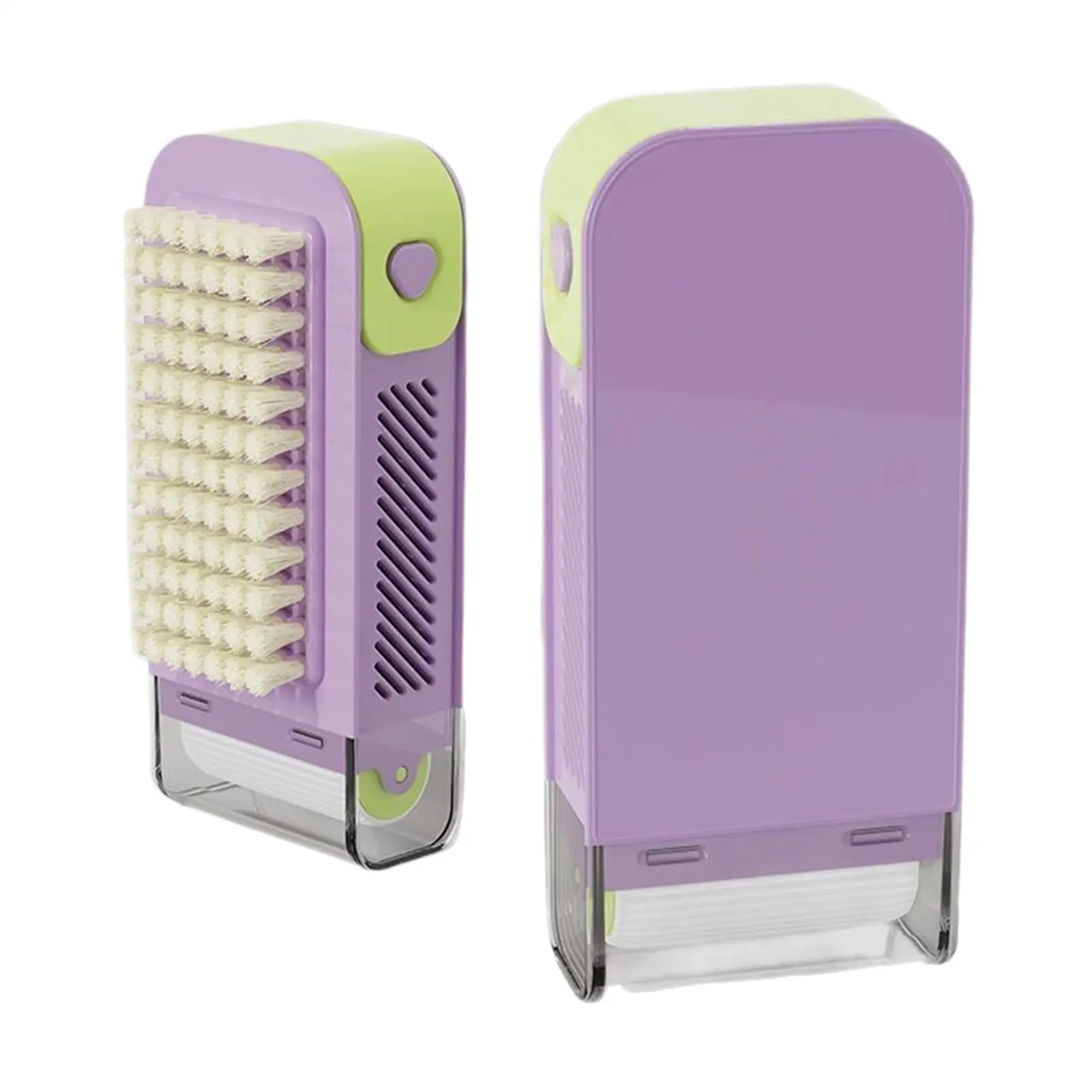 Travel Soap Case – Soap Box with Scrub Cleaning Brush, Multi-Purpose Soap-Dispenser with Roller| Portable-Soap-Container for Camping, Dorm, Kitchen, Clothes, Floor, Sink, Dishwashing, Bathroom, Shoe