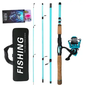 Carbon Fiber Spinning Fishing Rod and Reel Set, Spinning Reel Combo, Includes Bait Box and Storage Bag, Portable Telescoping Rod, Beginner Friendly, Outdoor Essential