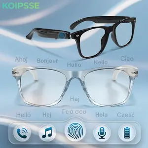 Koipsse smart glasses,translation-enabled, advanced technology, diverse functions, excellent sound quality, support for voice calls, rapid Bluetooth pairing, a large battery capacity, and long battery life. a perfect gift choice and a very cool accessory