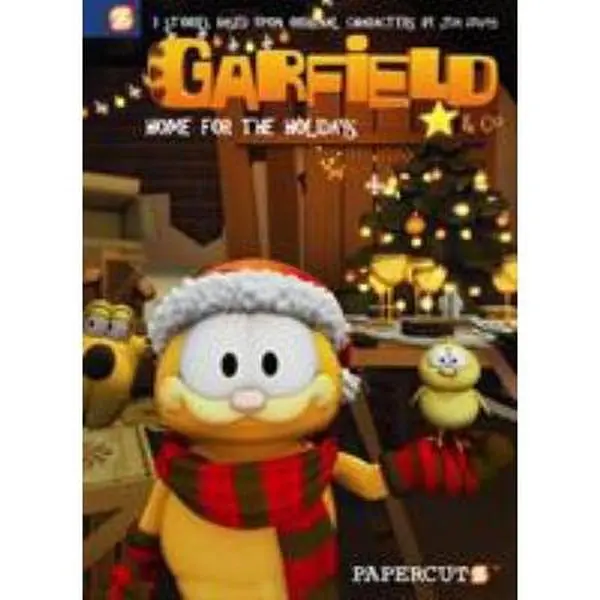 Used Hardcover Garfield & Co. #7: Home for the Holidays Comic Book by Jim Davis, English Text School Educational Supplies, Printed Page Cartoon Art for Children, ISBN-10: 1597073709