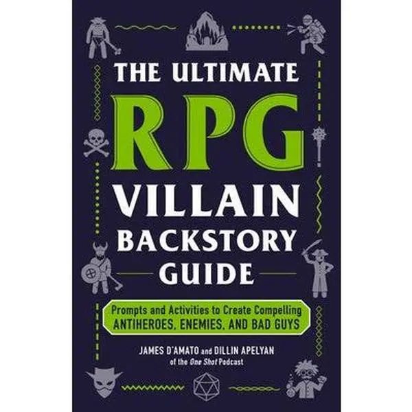 RPG Villain Backstory Guide, Captivating Villains Resource for Campaign Planning, All Seasons Card Game Content for Gamers (Toys & Hobbies, Games & Puzzles)