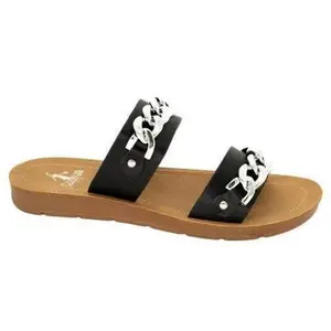 Corky’s Black Sandals