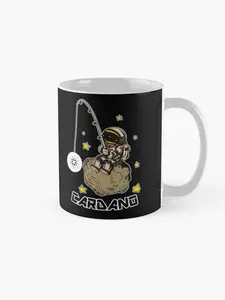 Astronaut Fishing For Cardano Mug. Crypto Coffee Mug. Ceramic Cup For Traders And Blockchain Enthusiasts. Ideal Gift for Family, Friends and Classmates
