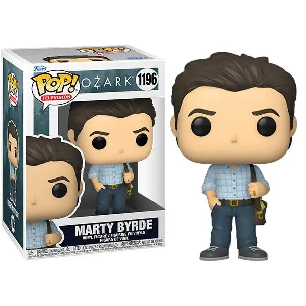 Funko Pop! Marty Byrde Ozark 1196 Vinyl Figure in PopShield Protector