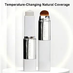 Dual-Ended Color-Changing Foundation Stick, Concealer, Contour, Highlighter, Long-Lasting, Flawless Finish, No Cakey Makeup