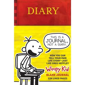 The Diary of a Wimpy Kid Blank Journal: 224 Lined Pages and Jeff Kinney Spot Art Throughout -- Jeff Kinney - Hardcover