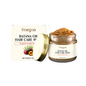 Hoegoa Hair Care Repair Mask with  Rosemary & Batana Oil  60g | Deep Hydration & Split End Treatment | Repairs Split | Lightweight Non-Greasy Formula for All Hair Types Nourishing Hair Mask