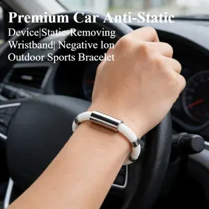 Best Car Anti-Static Bracelet Negative Ion Antistatic Wristband for Driving Outdoor Universal Static Protection Fashion Accessory