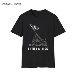 Antifa C. 1945 T-Shirt, Patriotic Anti Fascist Liberty Tee, Protest Resist T-Shirts, Antifa Circa Resist, Protest Tee,