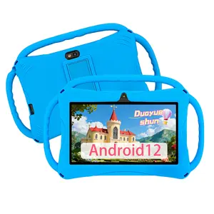 7 Inch Android Tablet, Affordable Tablet, Cute Cartoon Design Tablet with Case, Educational Tablet with Parental Control, Best Birthday Gift