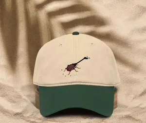 Weevil Embroidered Insect Hat Beetle Lovers Gifts Entomologist Two Tone Baseball Cap Custom Thread Color