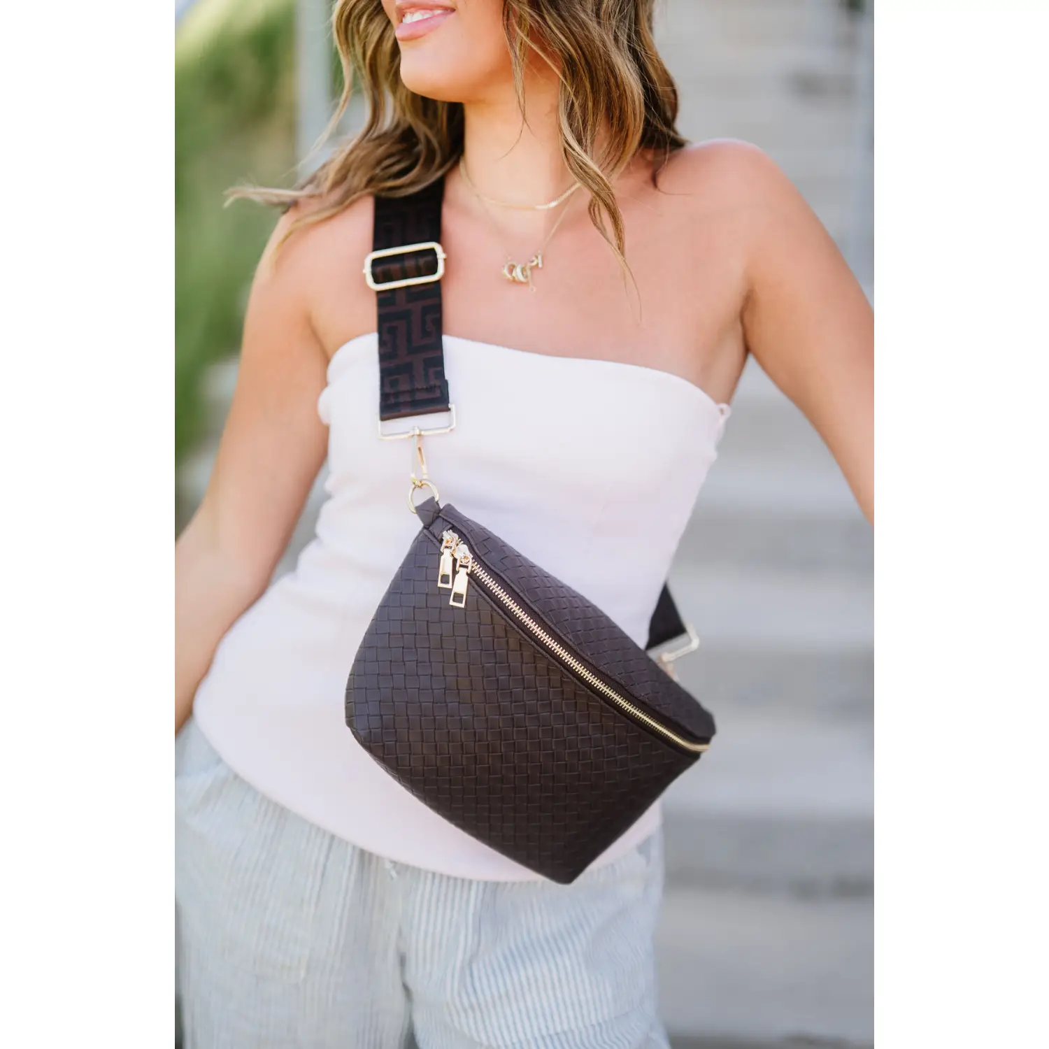 Rory Oversized Belt Bag - Versatile Design with Adjustable Straps, Ideal for Everyday Use