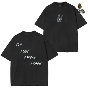 Sunless Lost From Light Shirt, Shadow Graphic T-Shirt, Dark Fantasy Anime Style Tee, Vintage Shirt, Gothic Streetwear Top, Gift for Men, Gift for Women