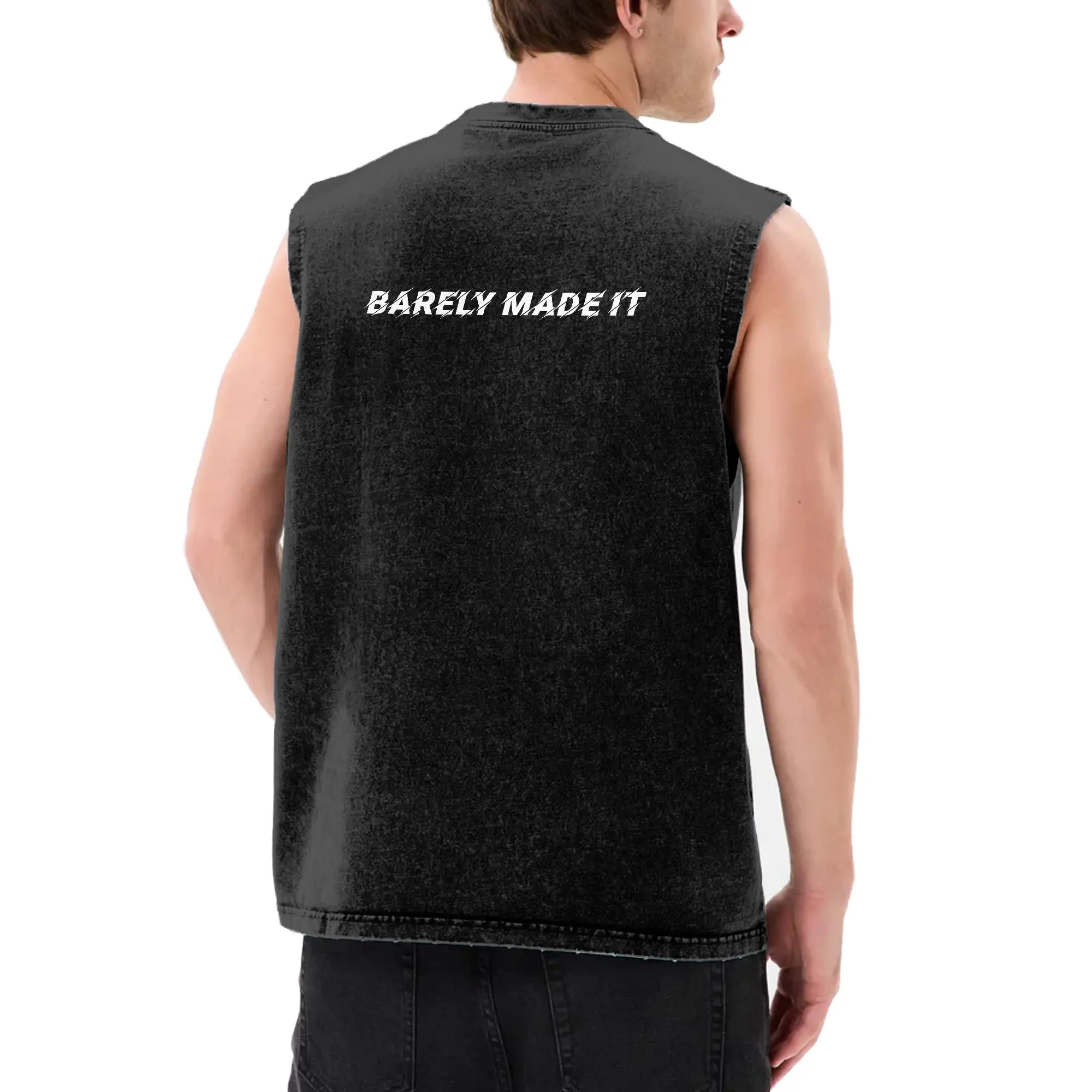 Custom Graduation Tank Top for Men - Personalized Sleeveless Muscle Tee