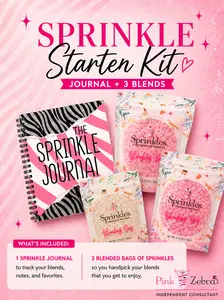 Sprinkle Starter Kit | Journal + 3 Custom Blends