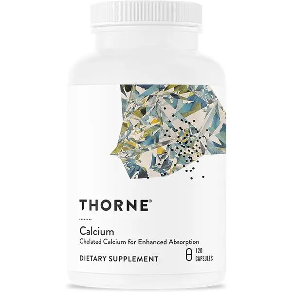 THORNE - Calcium - (Formerly DiCalcium Malate) - Chelated Calcium for Enhanced Absorption with DimaCal for Bone Density Support* - 120 Capsules