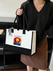 Vintage design handbags tote bags Chucky Sturdy Comfortable,shoulder bags Ideal gift for colleagues,employees for birthdays,Christmas,Halloween and Easter