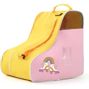 Roller Skate Bag, Ice Skate Bag for Women with Adjustable  Strap, Shoe Bag for Ice Skating/Inline Skates, for Both  and Adults