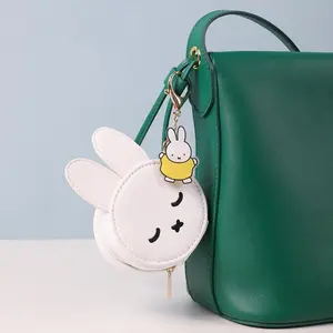 Miffy Rabbit Bag Coin Purse Earphone Bag Pendant Cute Key Kawaii Chain Pendant Gift Girls Boys Baby Trend