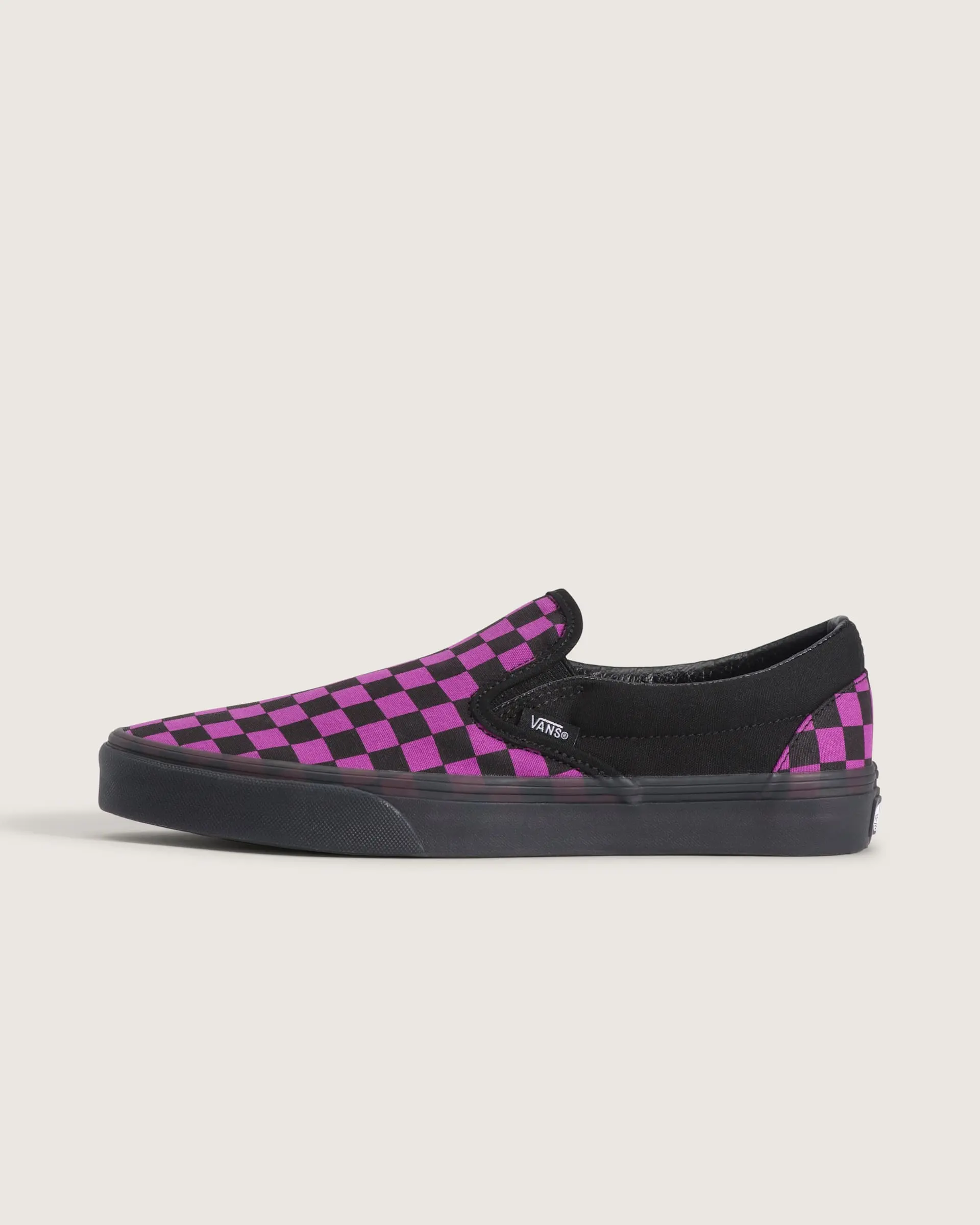 Checkerboard Black / Purple