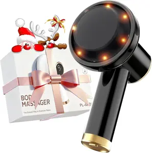 Handheld Body Massager, Body Relaxing Machine, Portable and Cordless Massager for Deep Relaxation, 9 Modes for Body SPA, 8 Massage Heads, 1800mAh Battery, Gift for Men Women