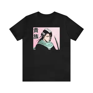 BLEACH Byakuya Kuchiki Anime T-Shirt, Bleach Anime Shirt, Byakuya T-Shirt, Bleach Anime Merch, Bankai, Anime Gift - UNISEX