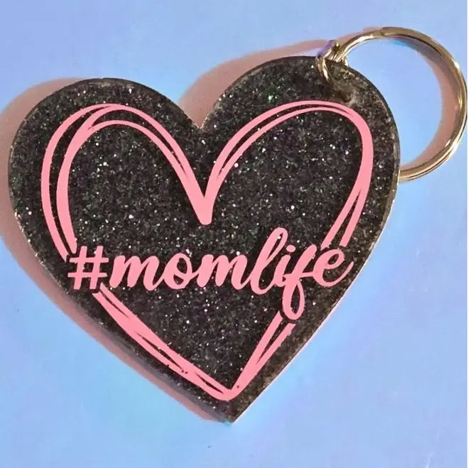 Mom Life - heart