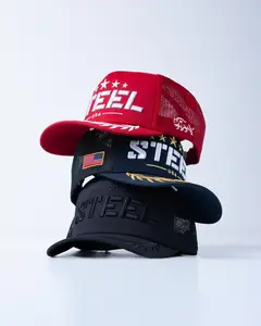Hooey Brands The Freedom Series Five-Panel Trucker Hat Moisture-Resistant Fabric Military-Inspired Aesthetic Premium Materials