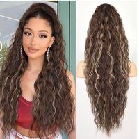 Brown with Blonde Highlights