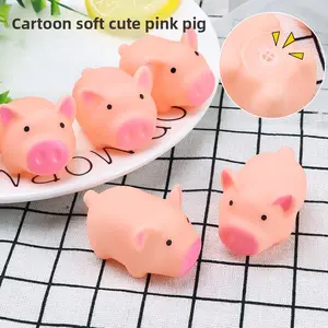 Squeaky Pig Stress Relief Toy Cute Pink Prank Toy Stress Relief Squeaky Pig Stress Relief Toy