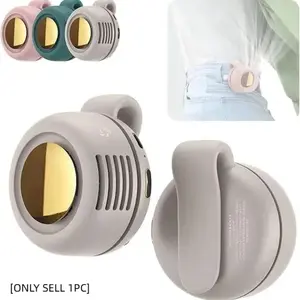 Portable Leafless Mini Fan, Adjustable Three-Speed Hanging Fan, Phone Cooling Fan, Personal Fan for Outdoor Travel, Father's Day Gift