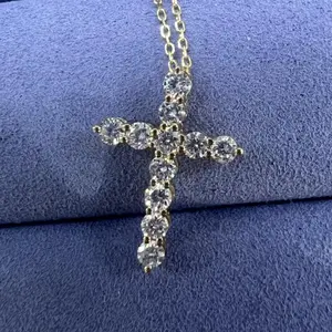 k18yg labgrown diamond necklace 2.08g 0.57ct lg005 zlz012