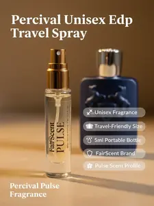FairScent Pulse Percival Unisex EDP Travel Spray, Single Item - 5ml/0.17oz