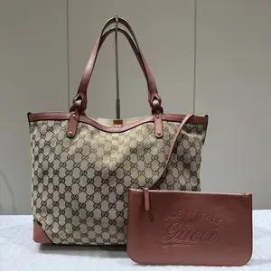 Pre-owned GUCCI Canvas Tote Bags Diamante Craft tote 26642985
