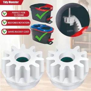 Spin Mop Pedal Bearing Replacement, Mop Bucket Repair Gear Kit to Fix Broken Spin System, Easy Install Cleaning Tool Part, Spin Mop Replacements