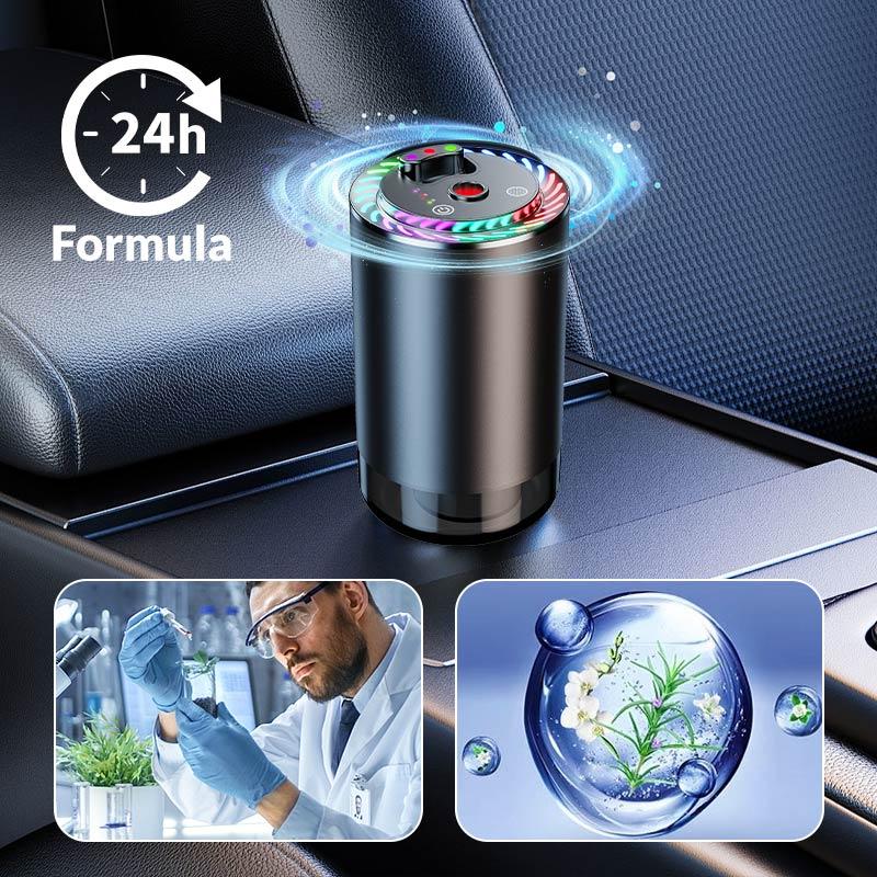 【Valentine's Day Gift 】Gift Set - Smart Car Air Freshener: 50ML×2 Natural Cologne Air Purifier Lasting Fragrance Star Roofing,Suitable For Cars, Offices, and Homes