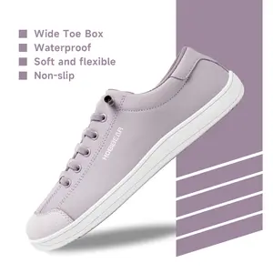 HOBIBEAR Womens Mens Wide Minimalist Barefoot Sneakers Zero Drop Shoes Lightweight Comfortable