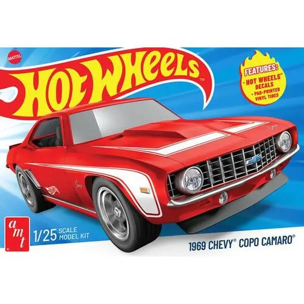Hot Wheels 1969 Chevy Camaro COPO AMT Model Kit  [COLLECTIBLES]