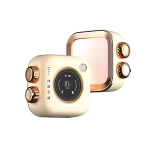 PHOTOOLEX TOFU-LUX RGB Video Light, Portable Camera, Makeup Lighting with 1.44" LED Display, Adjustable Brightness Beauty Fill Light for TikTok, Vlog, Live Streaming, Selfie, Content Creation, Perfect Holiday, Birthday, Christmas Gift for Women & Creators