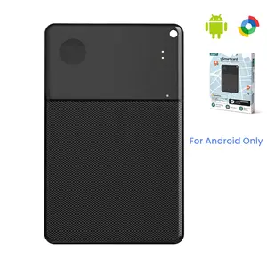 Wallet Tracker Card for Google Find HUB with Slim GPS Locator and Non-rechargeable 3-5 Year Battery Life, Android Only, Ideal for Keys Luggage Backpack and More