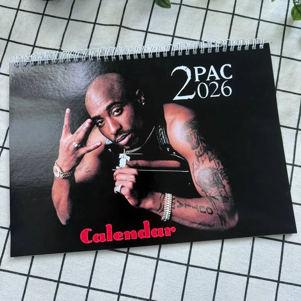 Tupac 2026 Calendar